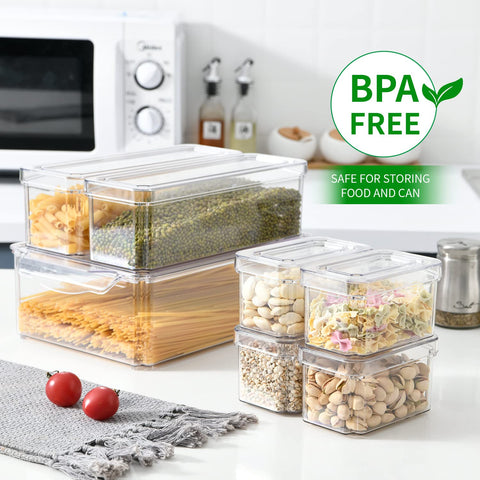 Pure Future: uso diario en frigorífico para organizar bebidas, comida y snacks.