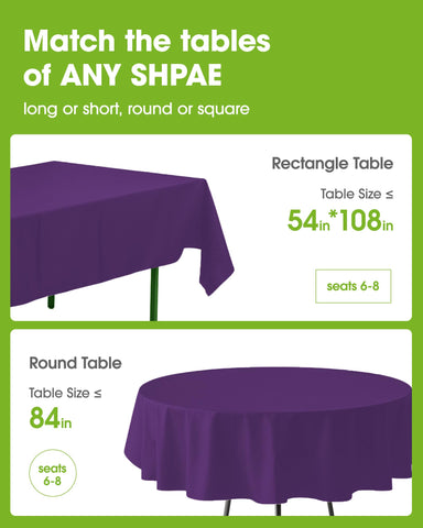 Protección duradera de la mesa con mantel Pureegg, ideal para cenas al aire libre.