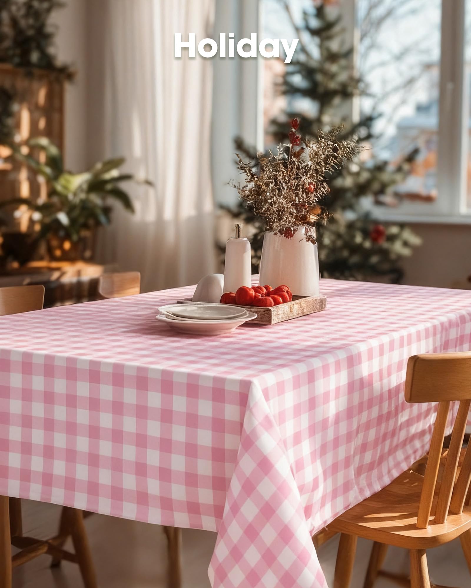 Mantel de plástico impermeable Pureegg, protege superficies ante derrames y manchas.