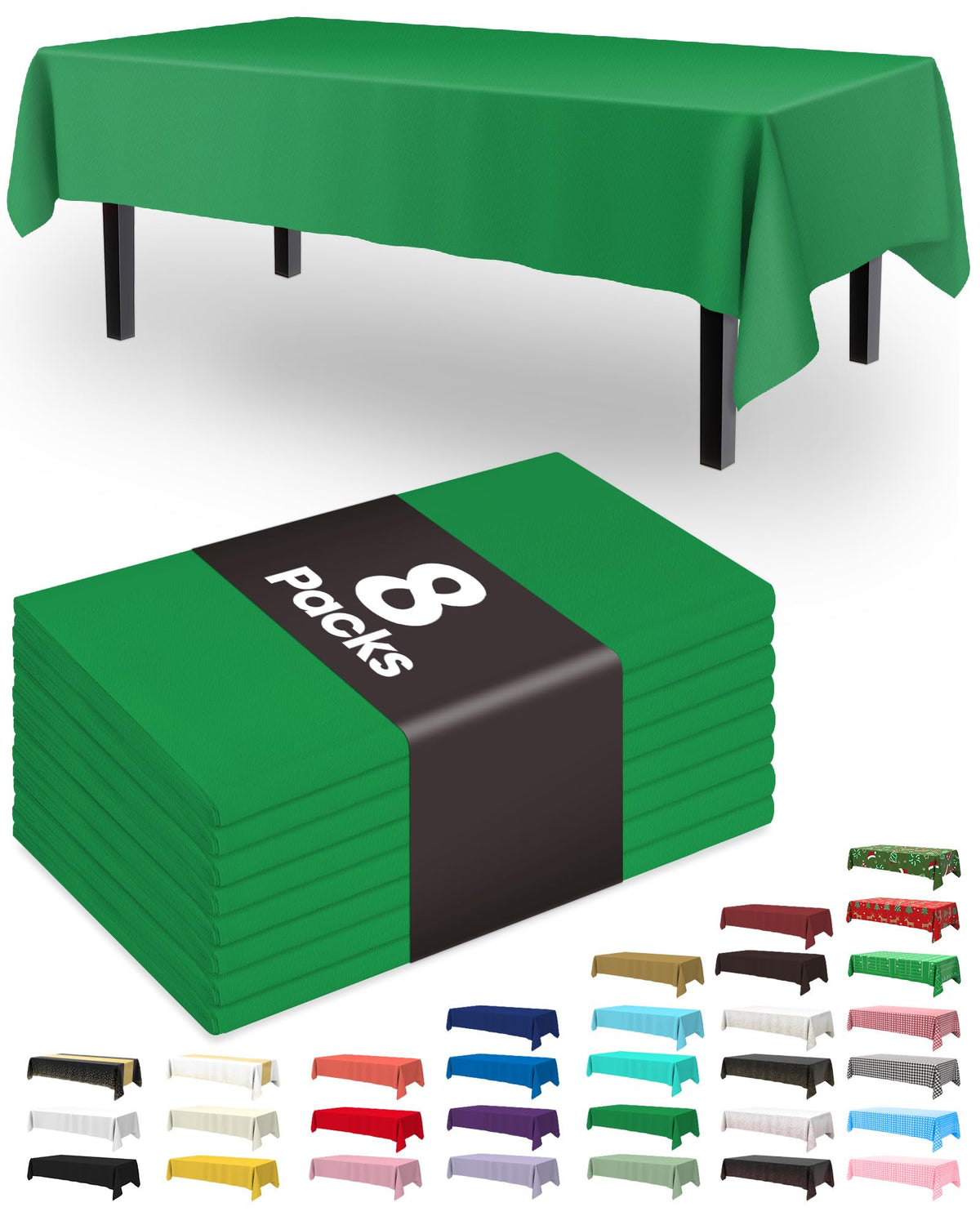 Mantel plástico Pureegg bosque protege la mesa ante derrames