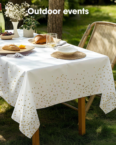 Mantel desechable para mesas: limpieza rápida con Pureegg, ideal para catering