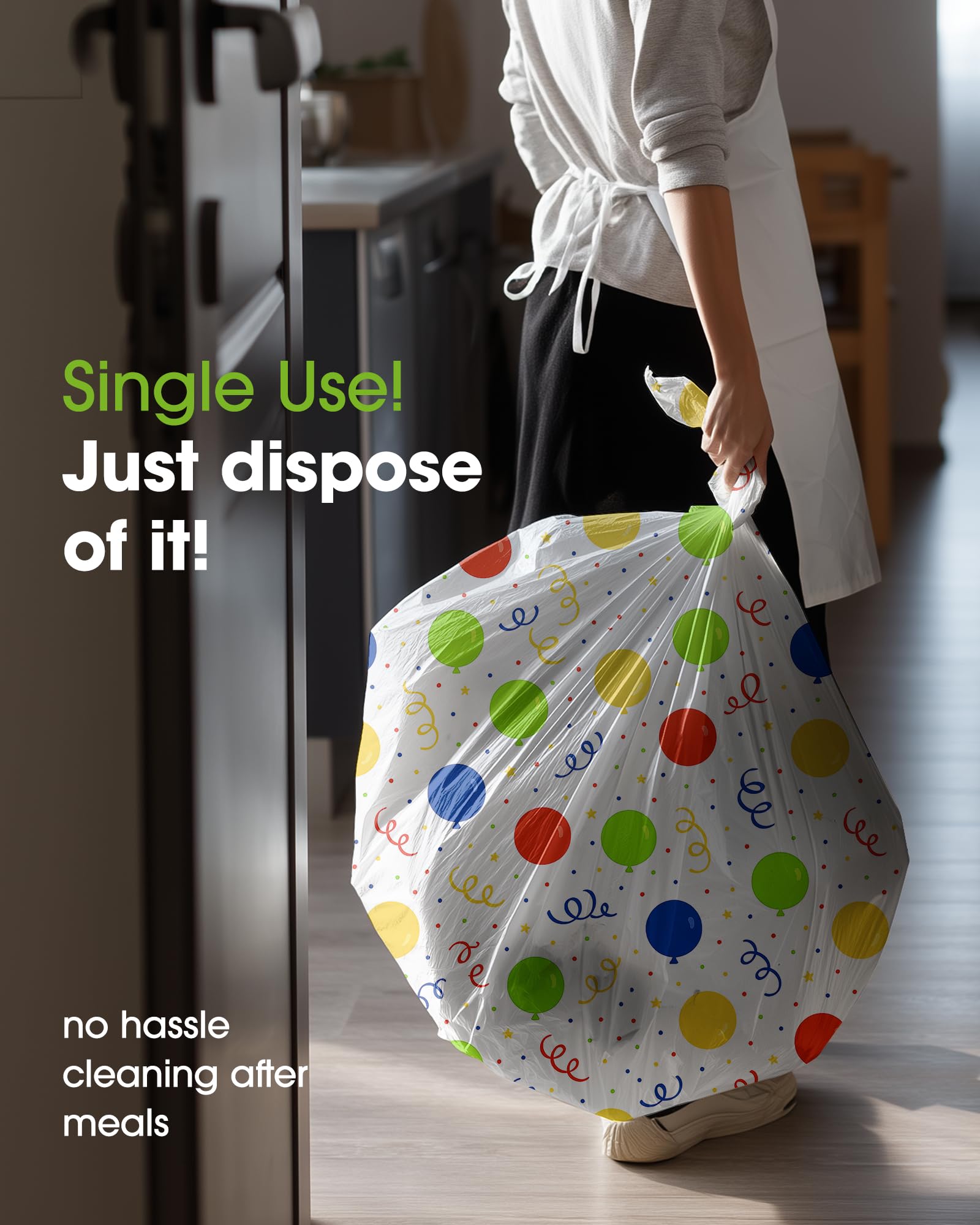 Mantel desechable Pureegg resistente e impermeable contra derrames