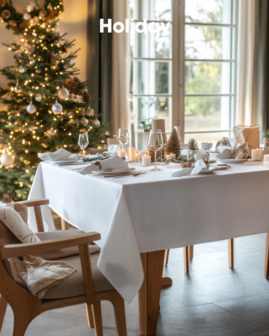 Pureegg mantel rectangular 60x102, protege la mesa en picnics y banquetes.