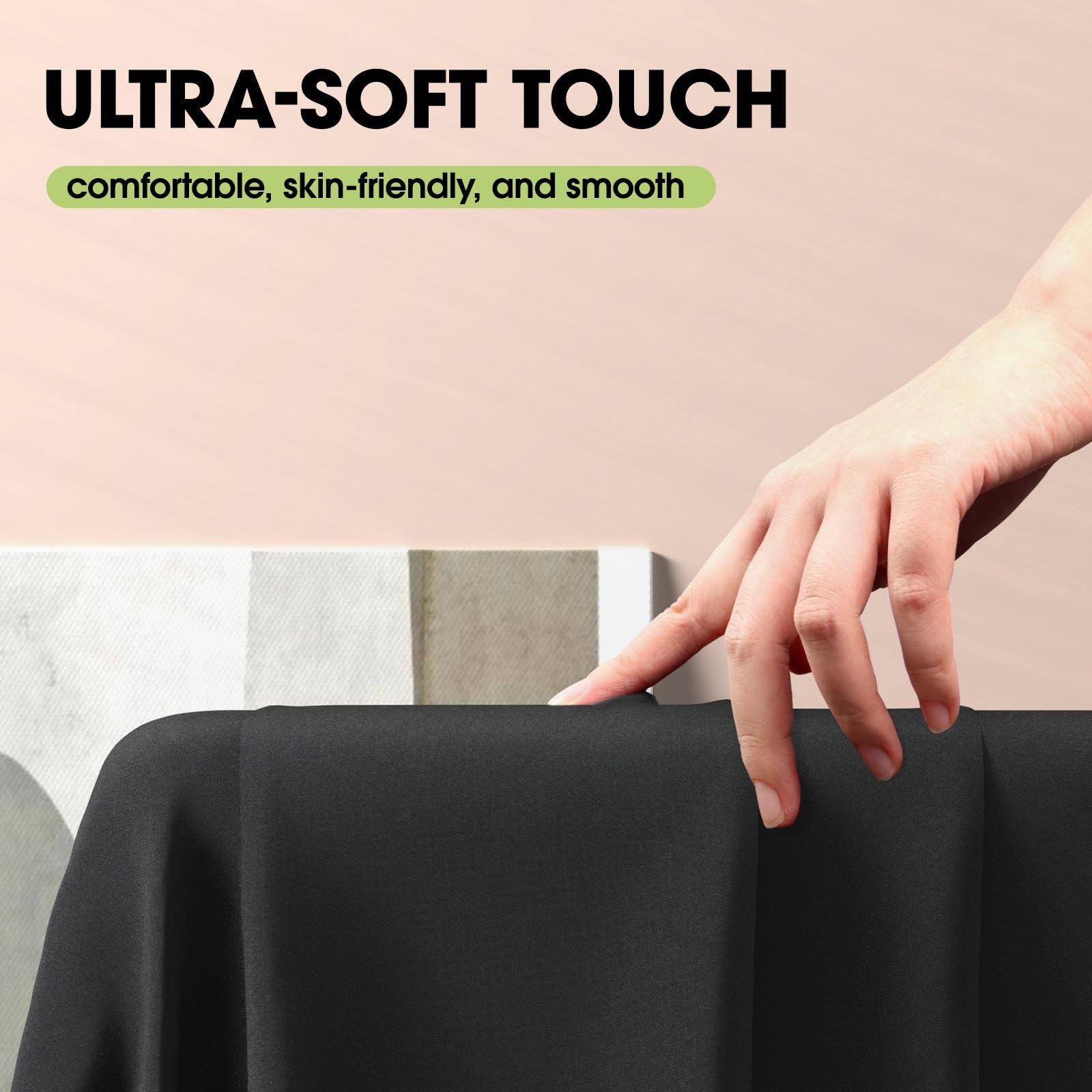 Mantel Pureegg rectangular 60x84, cuidado fácil y lavado a máquina