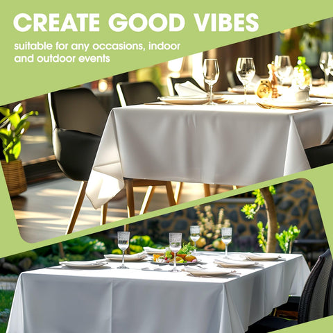 Uso versátil de Pureegg 60x84 para bodas y banquetes.