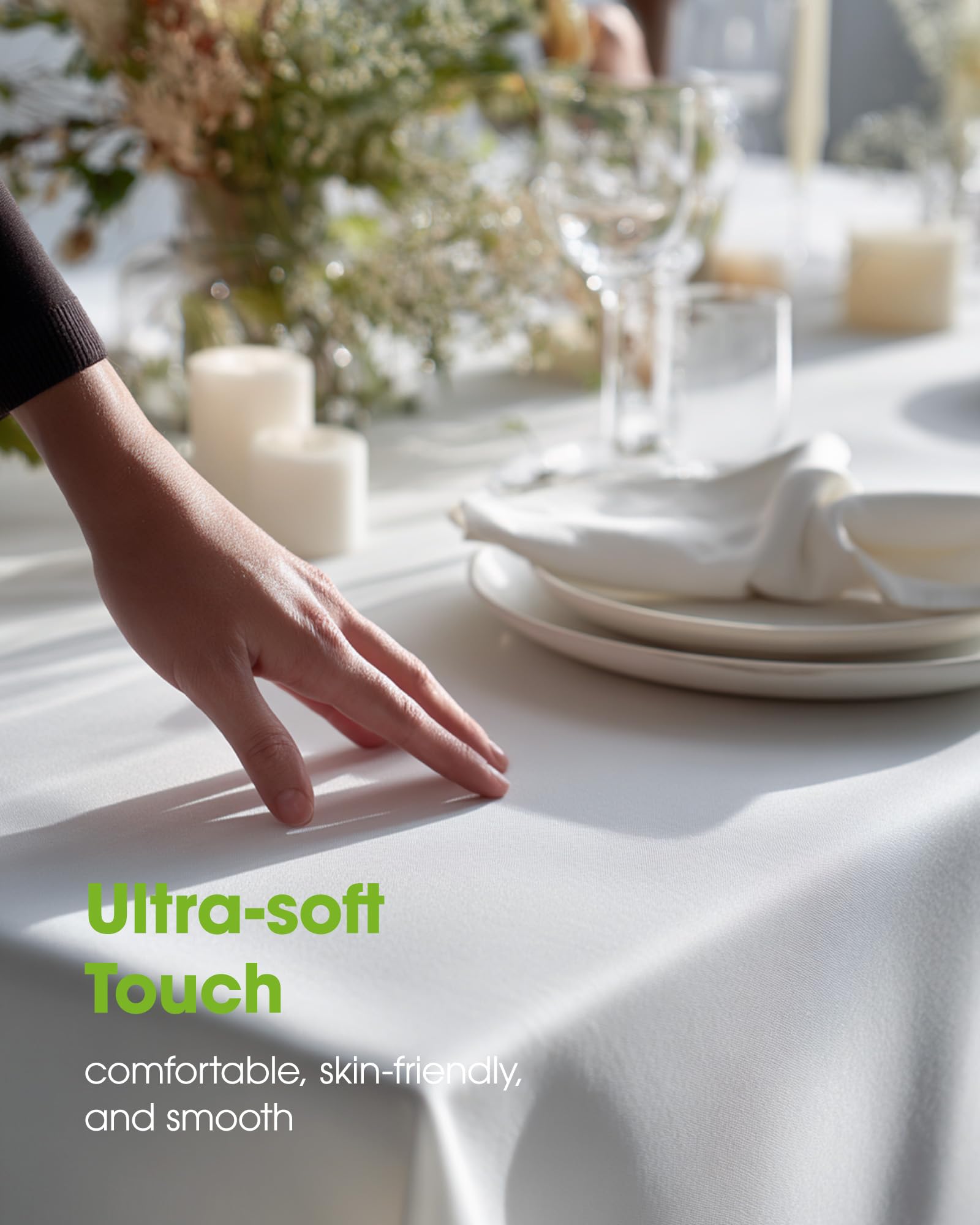 Disponible en blanco para combinar con decoraciones diversas