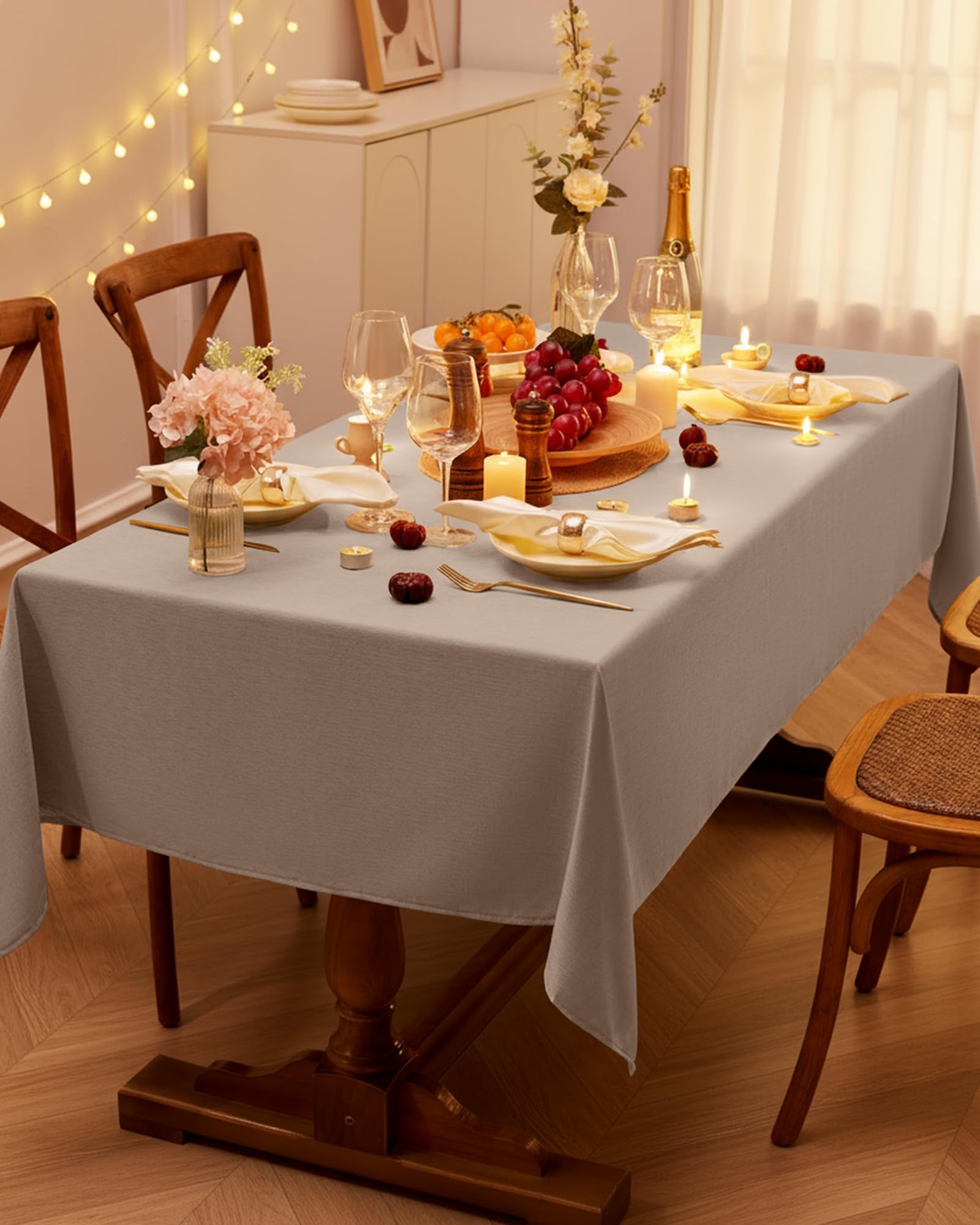 Pureegg mantel rectangular ideal para bodas y fiestas.