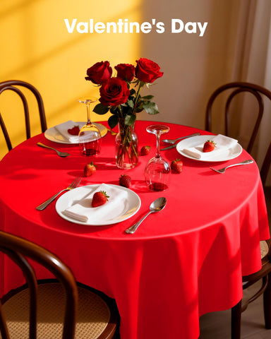 Protege la mesa de derrames sin desgarros con el mantel Pureegg.