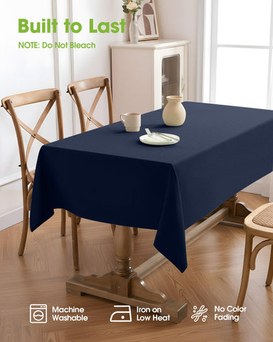 Mantel Pureegg resistente al agua y a las manchas para uso diario y ocasiones.
