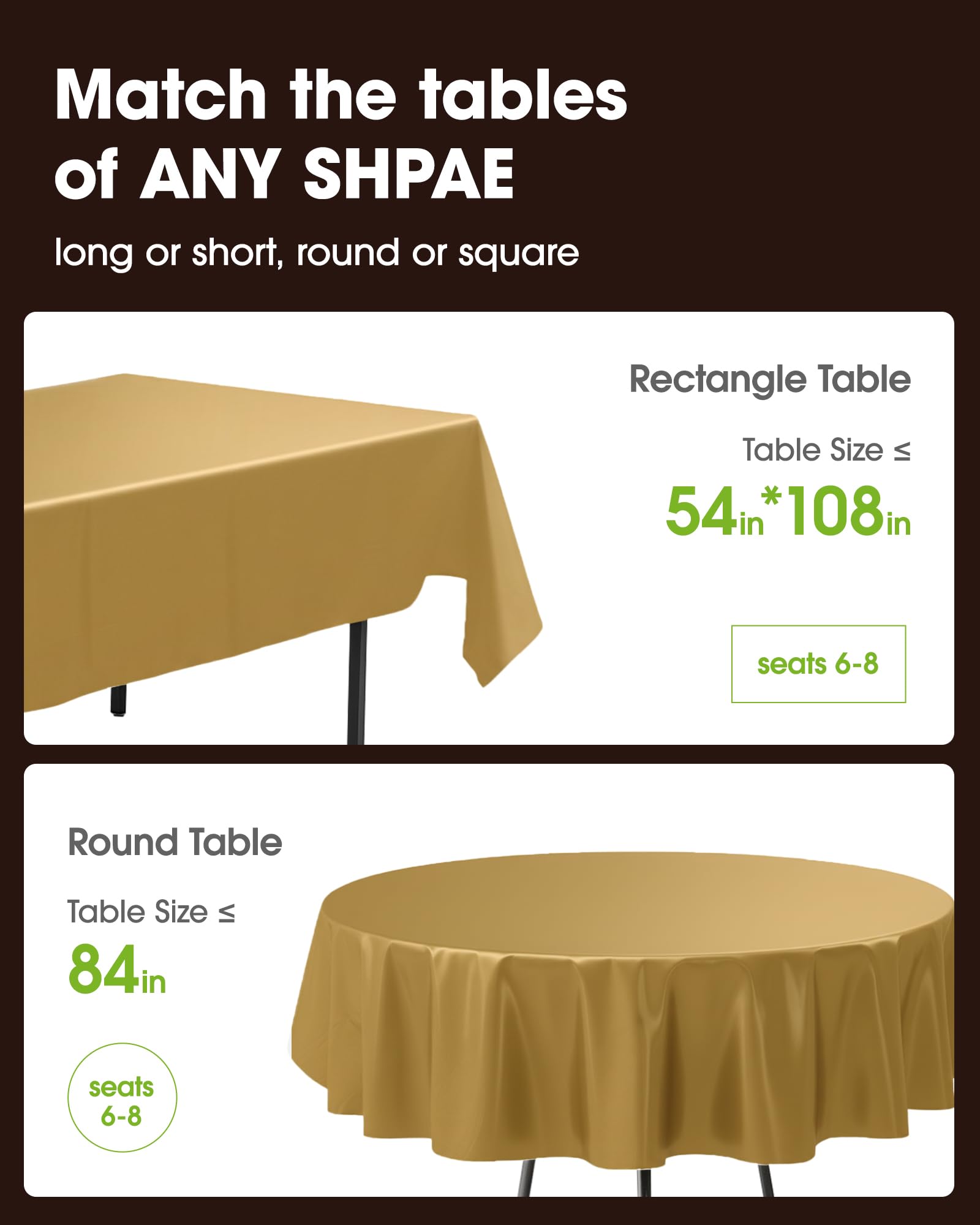 Pureegg mantel impermeable dorado protege muebles ante derrames
