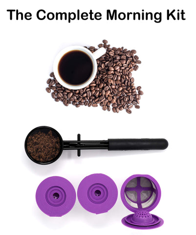 PureHQ kcup malla de acero inoxidable para evitar atascos
