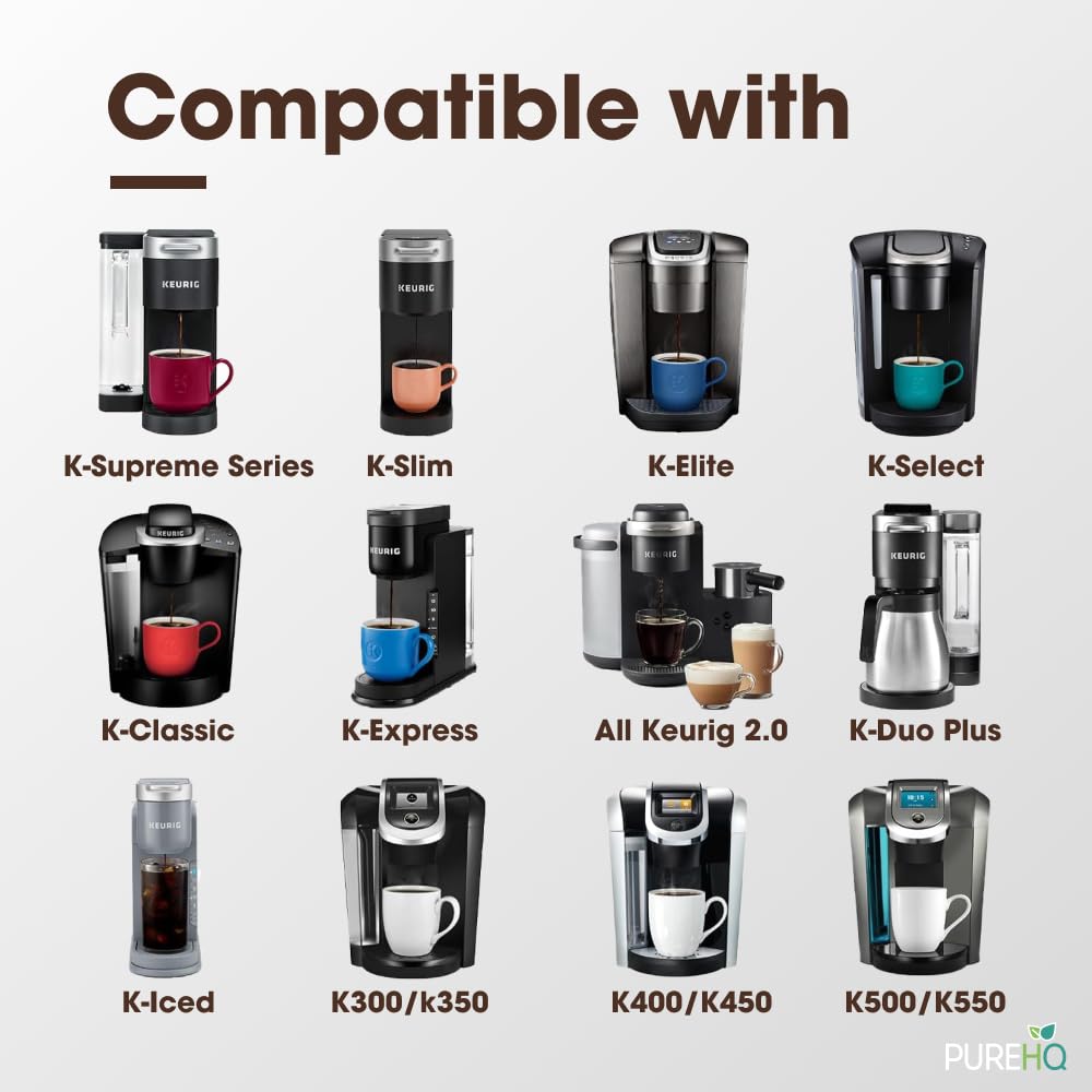 PureHQ Keurig, base retentor para instalación estable