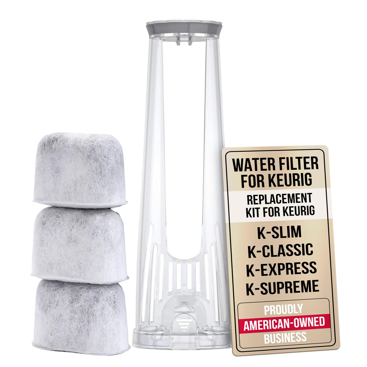PureHQ Keurig, soporte de reservorio lateral para llenado cómodo