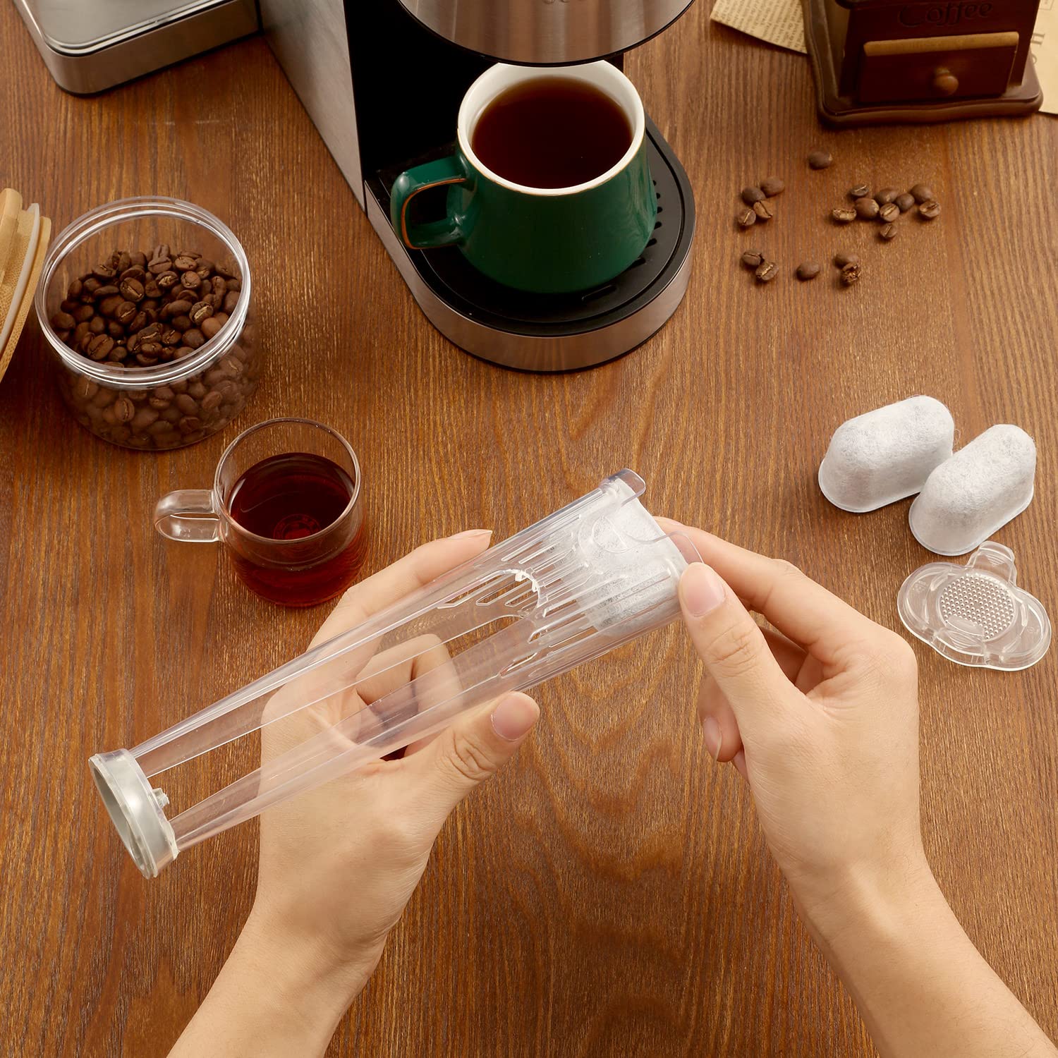 PUREHQ mejora el sabor del café con filtración precisa