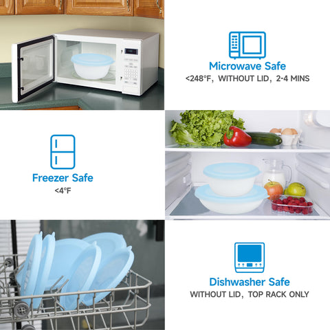 Purekra tapa silicona Corelle 28 oz: protege las sobras y reduce derrames.