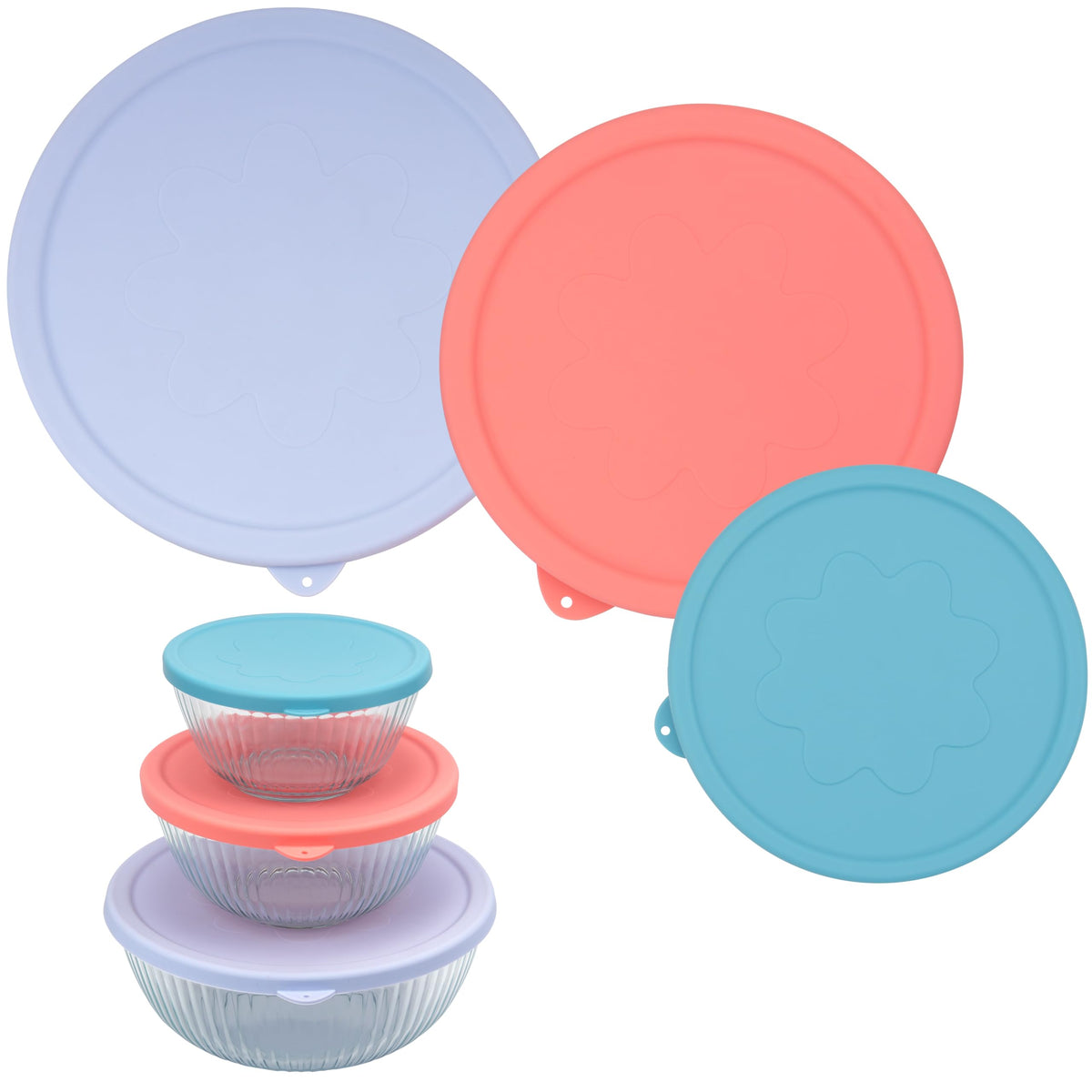 Purekra tapa de silicona para Pyrex 7402-S con ajuste perfecto y sello hermético.