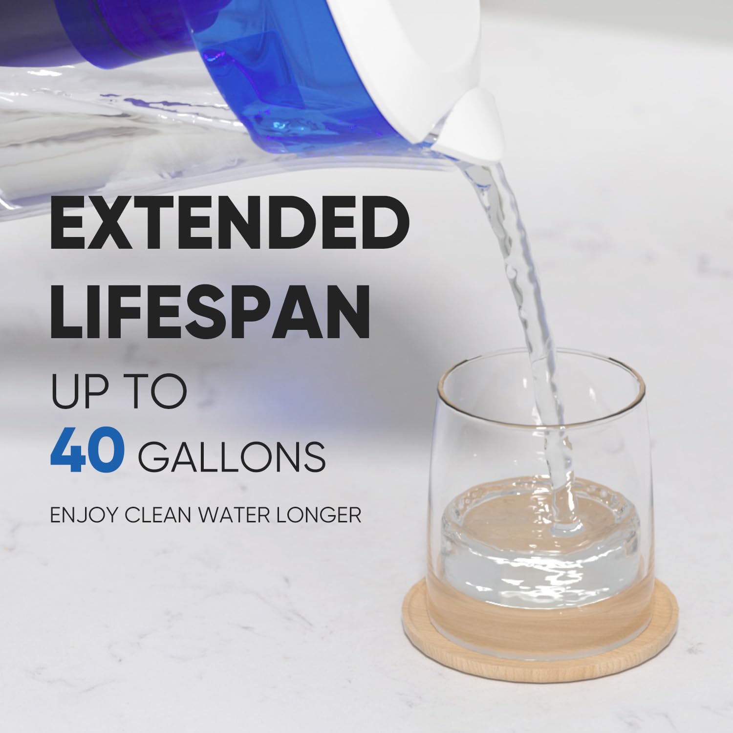 PUREPLUS CRF950Z flujo de agua estable y continuo