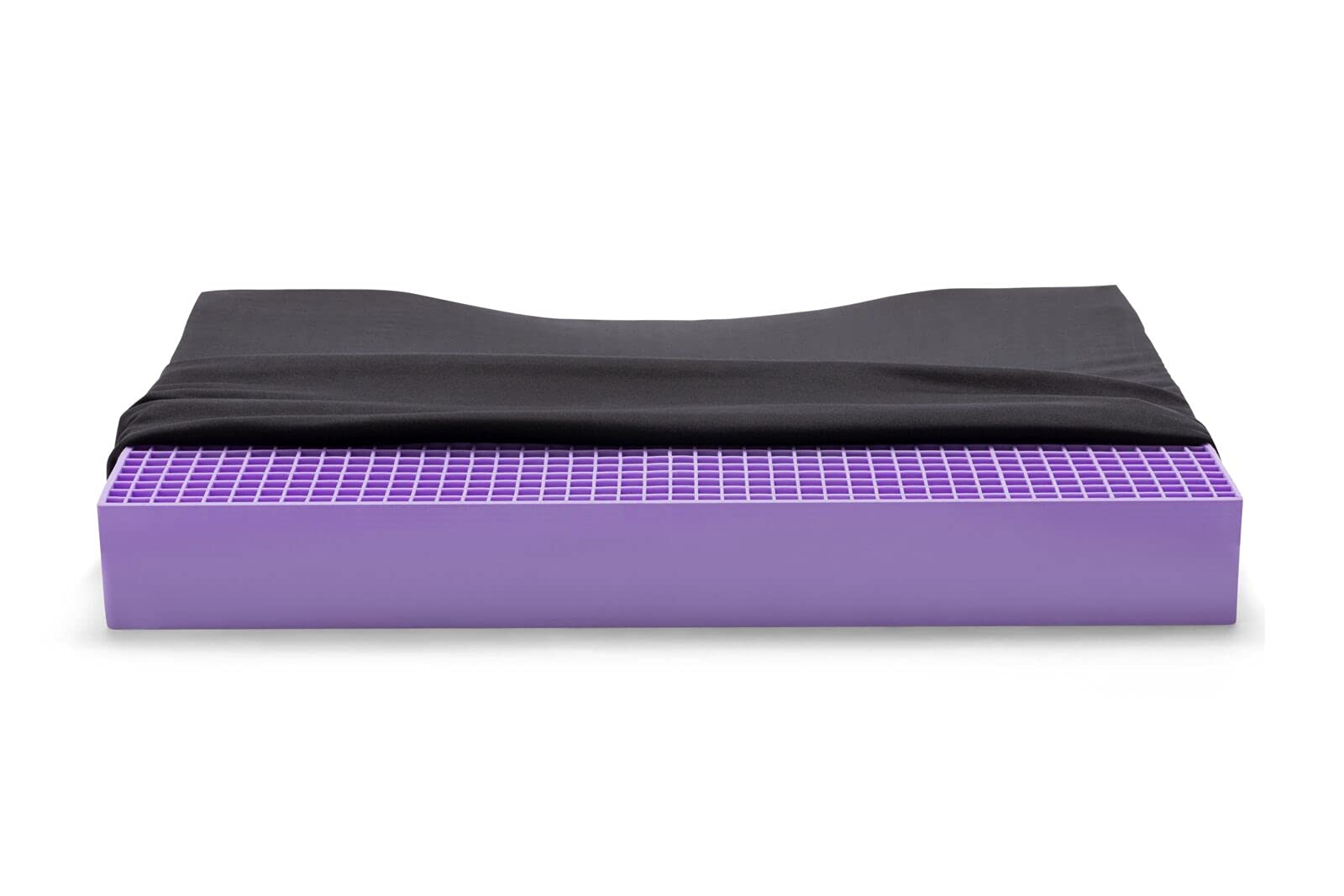Purple almohadilla de asiento maximo mejora la ergonomia para uso prolongado.