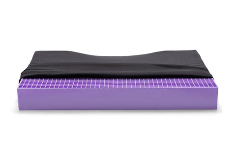 Purple almohadilla de asiento maximo mejora la ergonomia para uso prolongado.