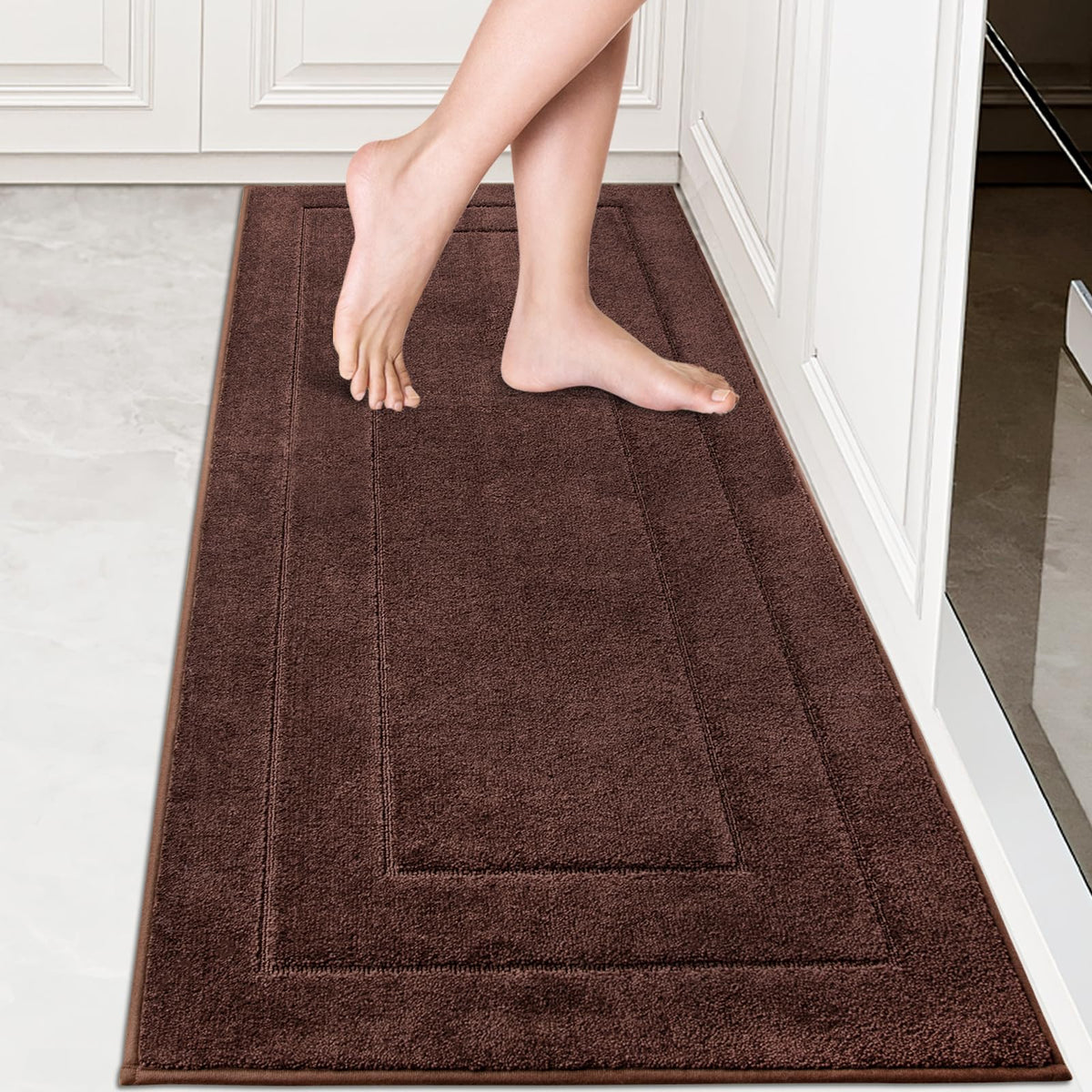 Alfombra PURRUGS para cocina lavable a máquina y alta absorción.