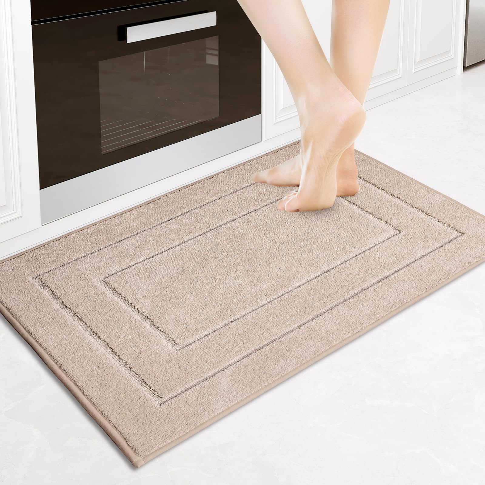 PURRUGS alfombra de cocina lavable a máquina, ideal para derrames.