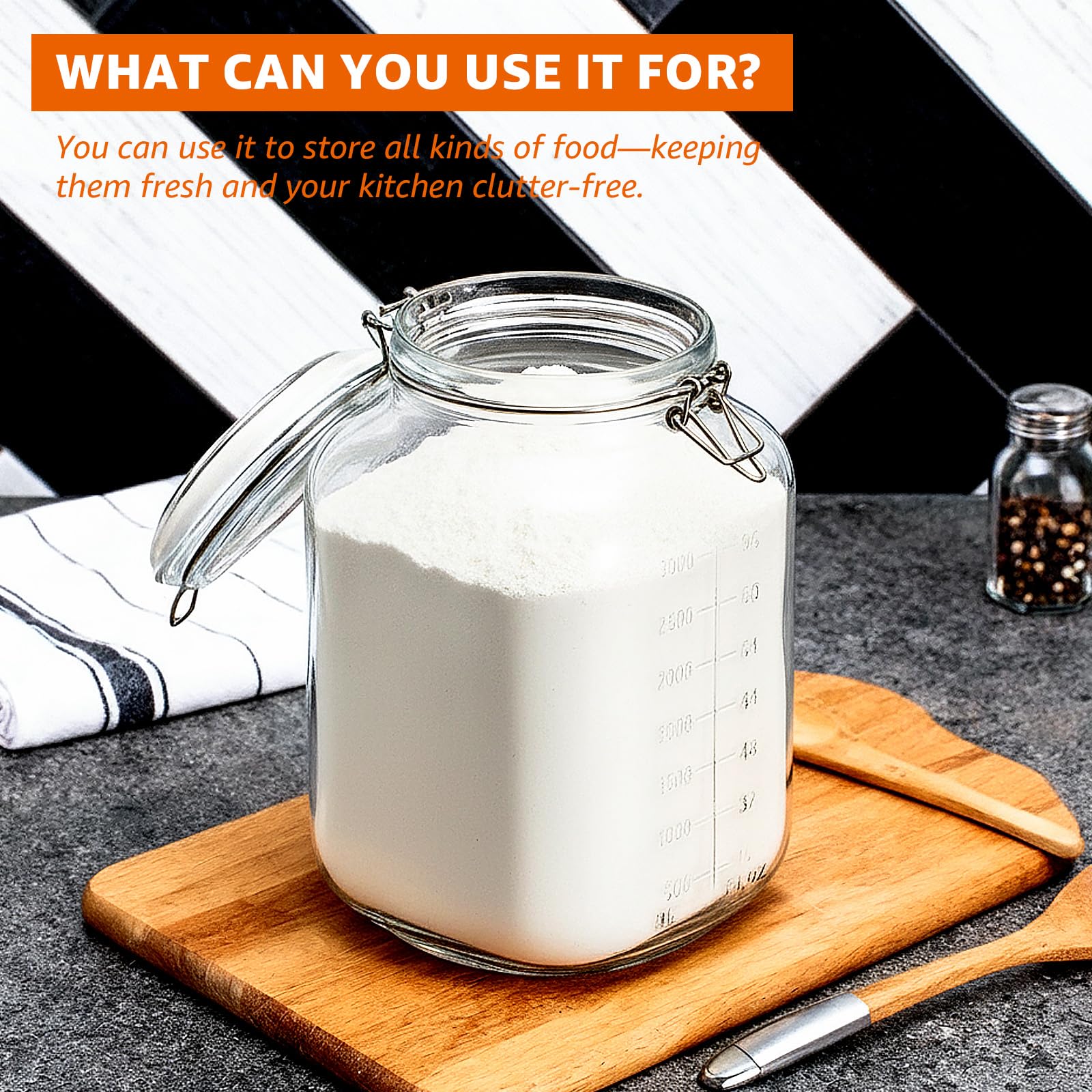 Perfecto para fermentación de masa madre o bebidas fermentadas.