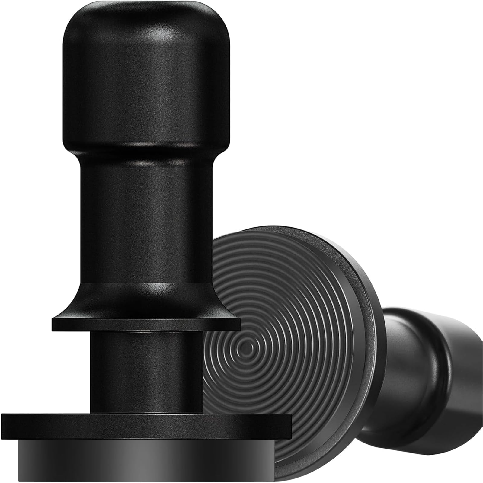 PUSEE Tamper 53mm con mango ergonómico para un manejo cómodo.