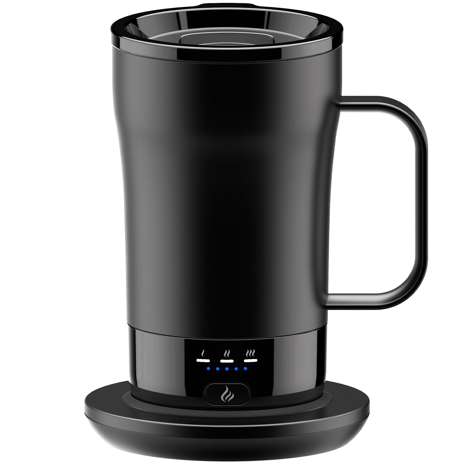 PUSEE taza autocalentante 14oz para mantener el café caliente durante horas.