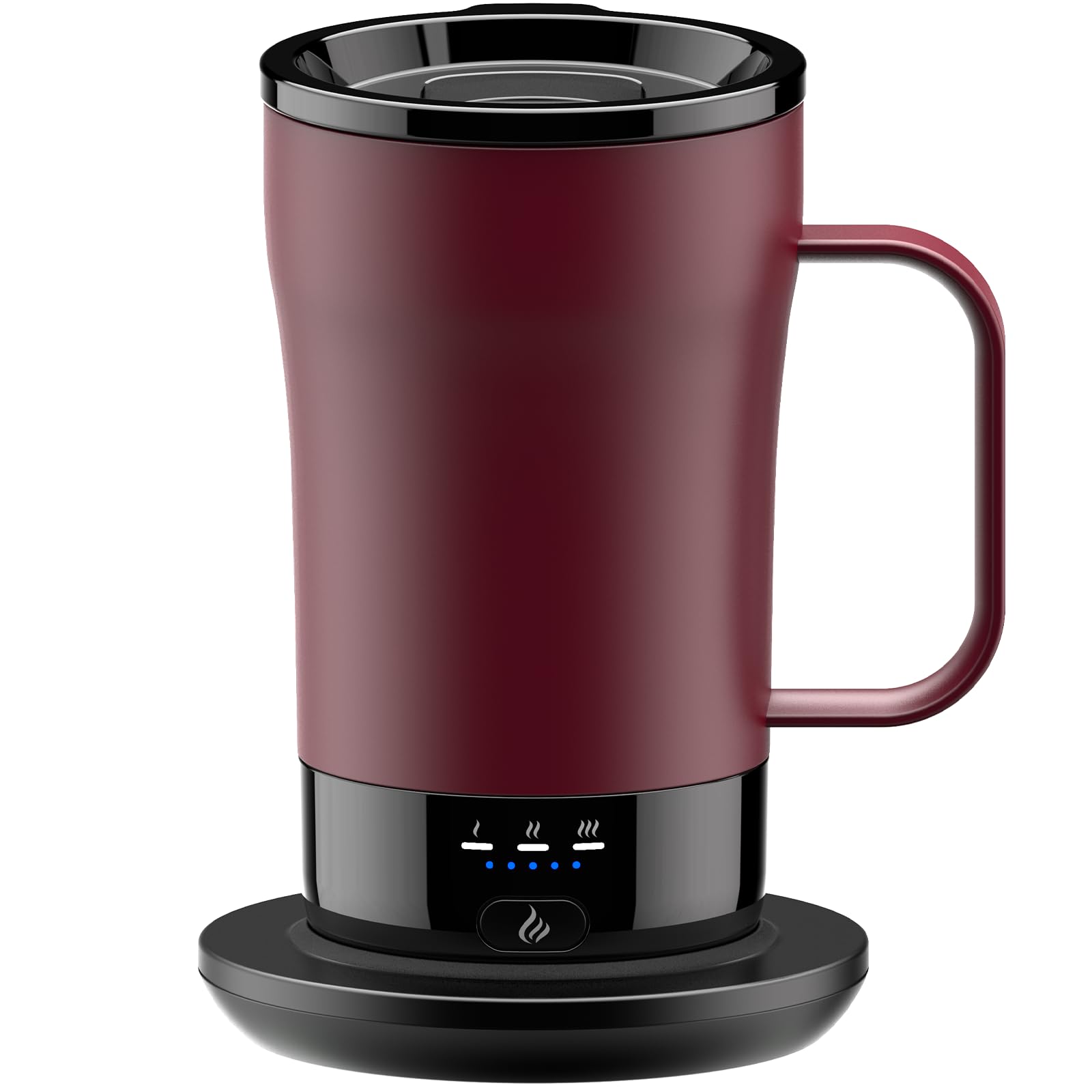 PUSEE taza autocalentable 14oz para mantener el café caliente.