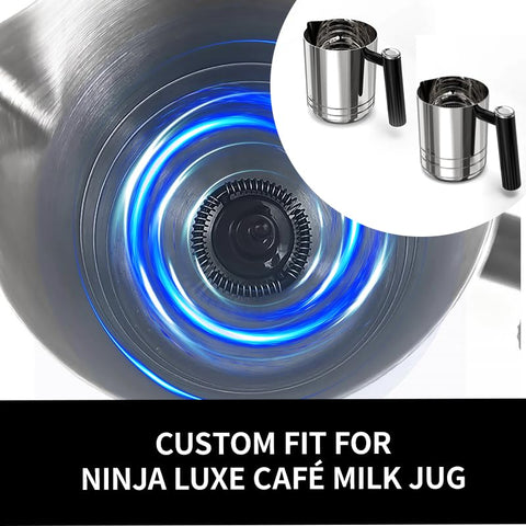 PUZZLEQ repuesto acero inoxidable para batidora Ninja Luxe, durabilidad y rendimiento.