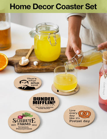 PWHINGN soporte para posavasos, organizador elegante para la mesa
