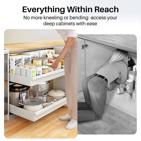 PXRACK Despensa y cocina organizadas con soluciones deslizantes