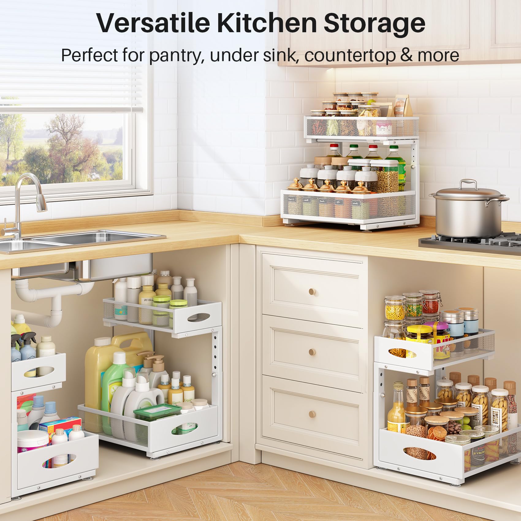PXRACK uso versátil para cocina baño y lavandería
