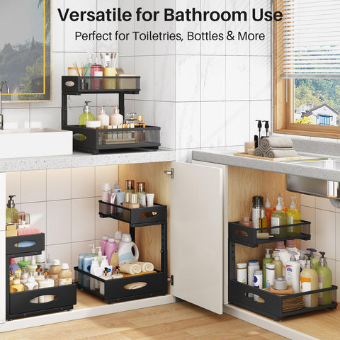 PXRACK uso versátil para cocina, baño, despensa y lavandería.