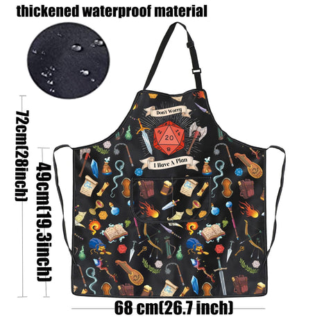 Delantal multiuso PXTIDY para barbacoa y cocina diaria.