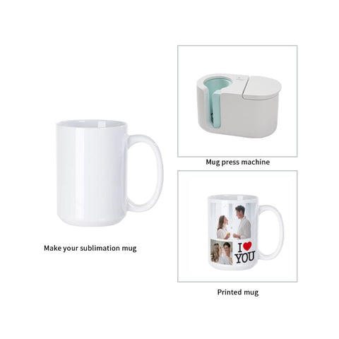Caja regalo marrón para tazas PYD Life, empaque seguro y elegante.