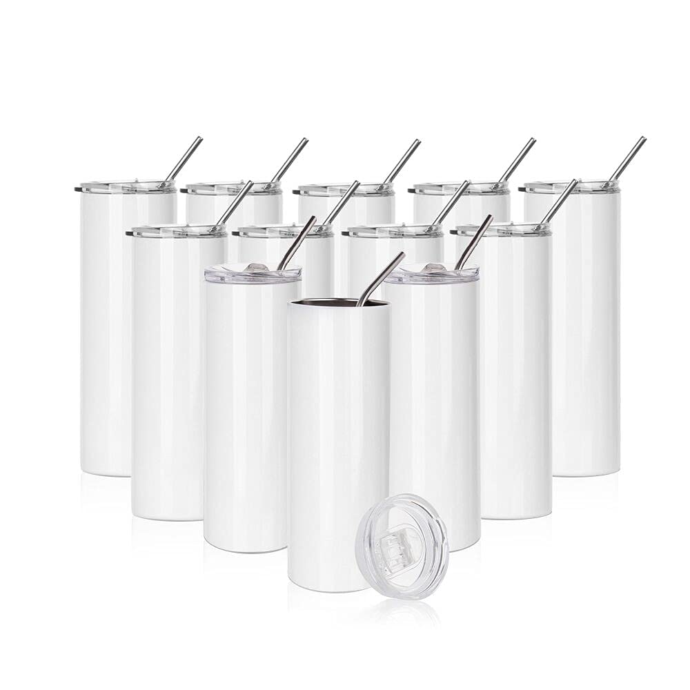 Vaso PYD Life de 20 oz recto para sublimación con acabado brillante.