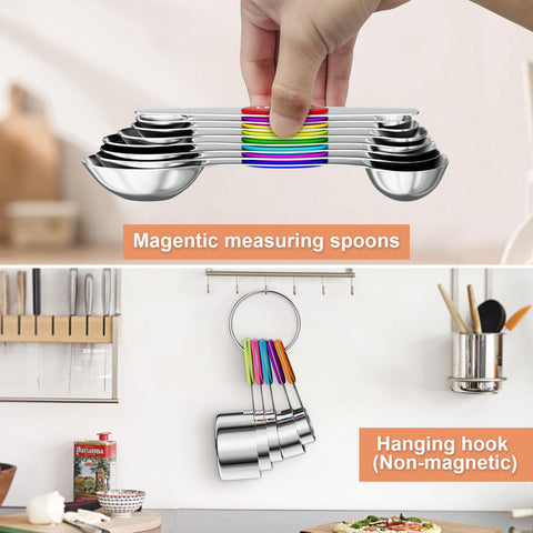 PYHIGH almacenamiento magnético mantiene utensilios organizados en la cocina.