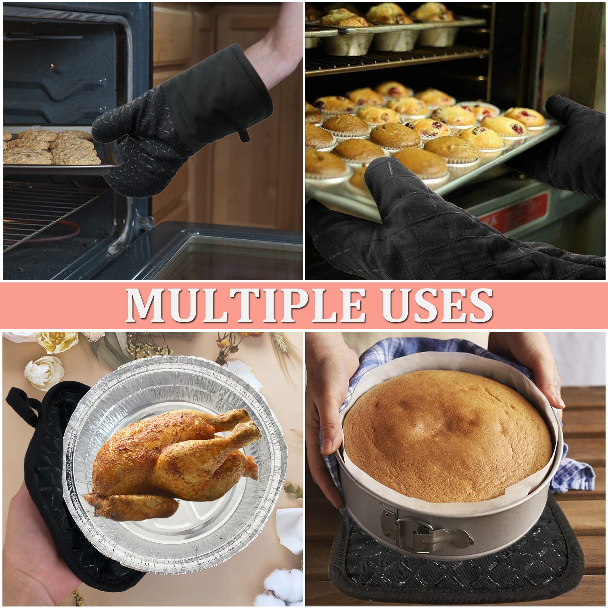 Conjunto de 4 piezas Pynqdfu para cocina, protección y practicidad.