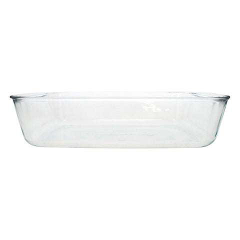 Pyrex 233-D con mangos ergonómicos para levantar con seguridad.