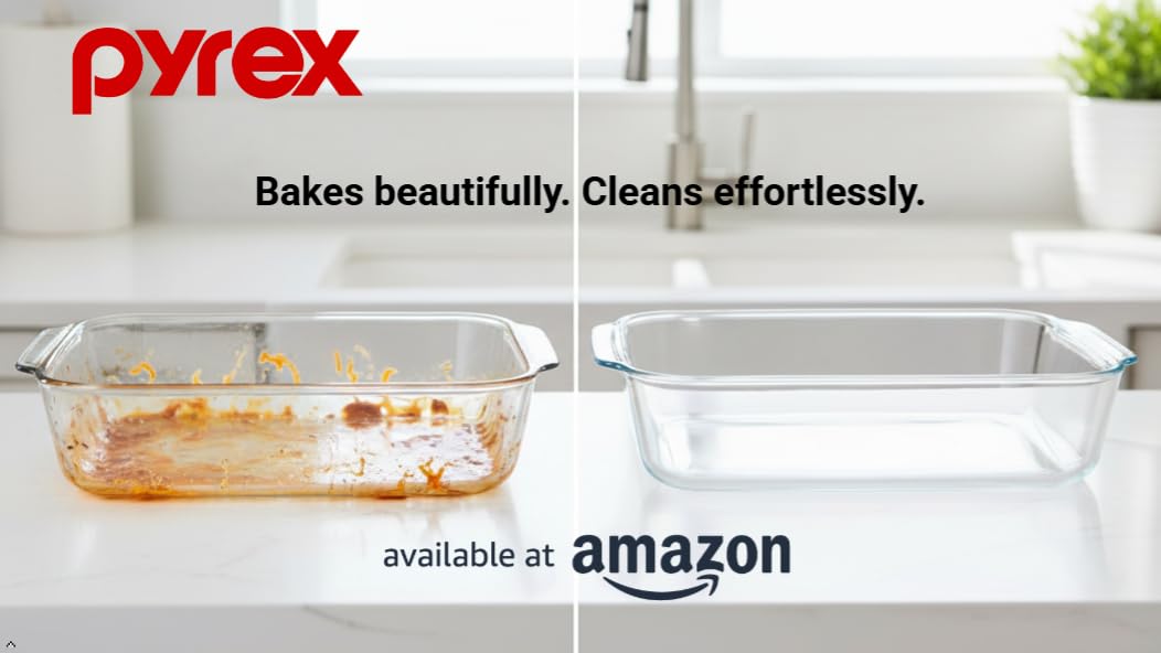 Pyrex 233-D perfecto para servir y recalentar directo en la mesa.
