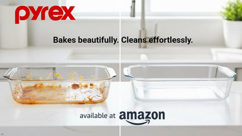 Pyrex 233-D perfecto para servir y recalentar directo en la mesa.