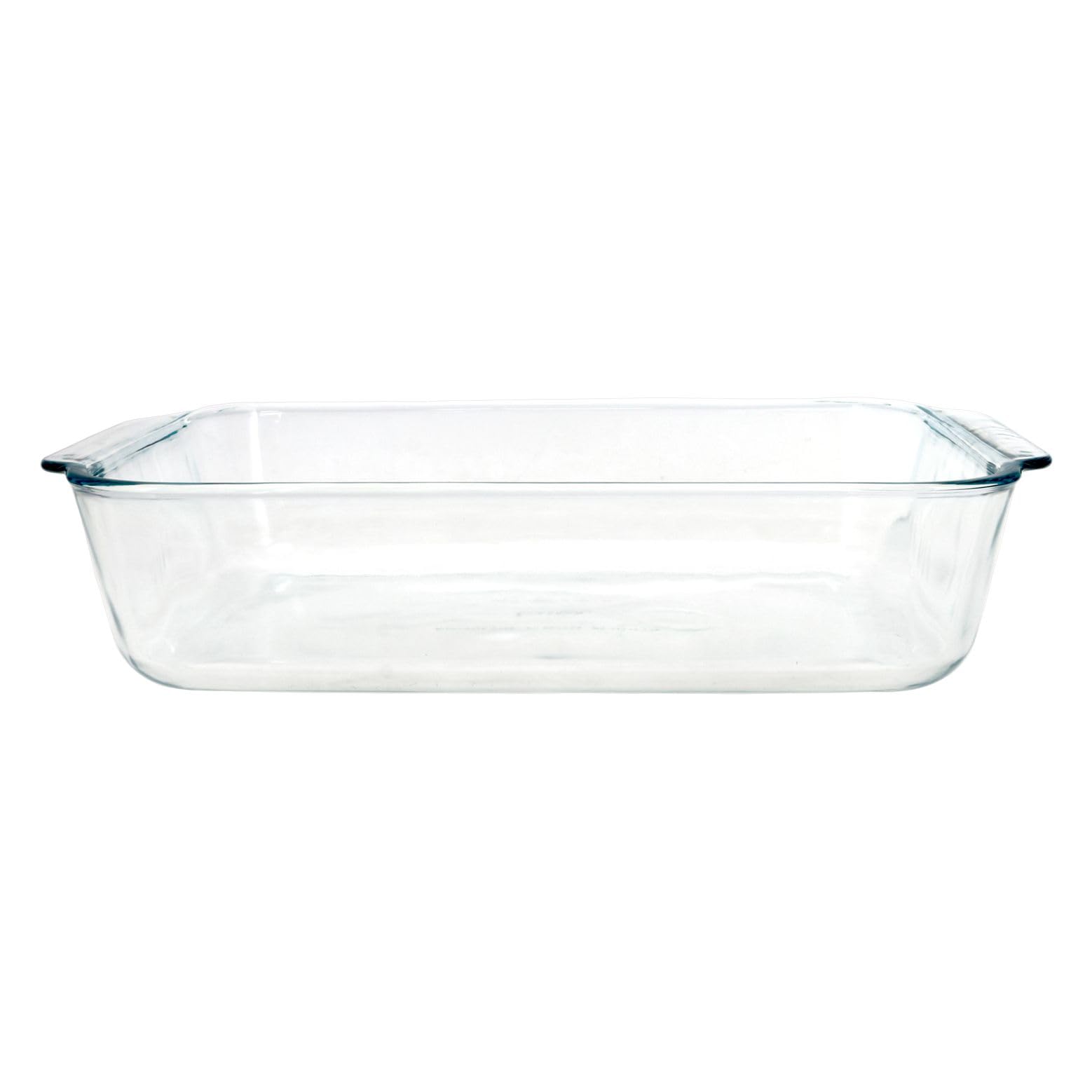 Pyrex 233-D, vidrio duradero que resiste altas temperaturas.