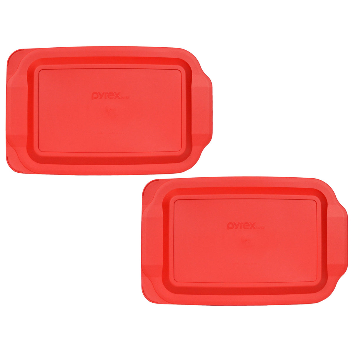 Tapa roja Pyrex 233PC para tapas de 3 qt, mantiene alimentos frescos y listos