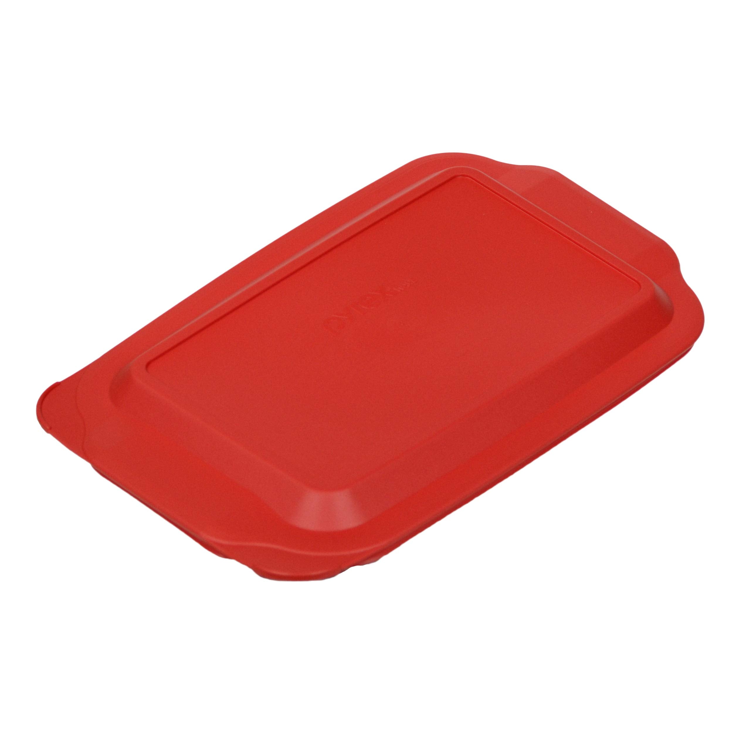 Tapa roja Pyrex 233PC apta para lavavajillas en bandeja superior