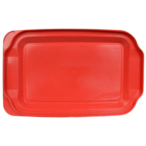 Tapa roja Pyrex 233PC apta para microondas para recalentado rápido