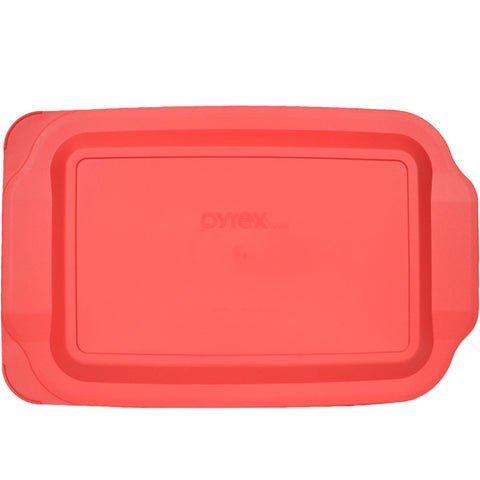 Tapa roja Pyrex 233PC libre de BPA y superficie no porosa