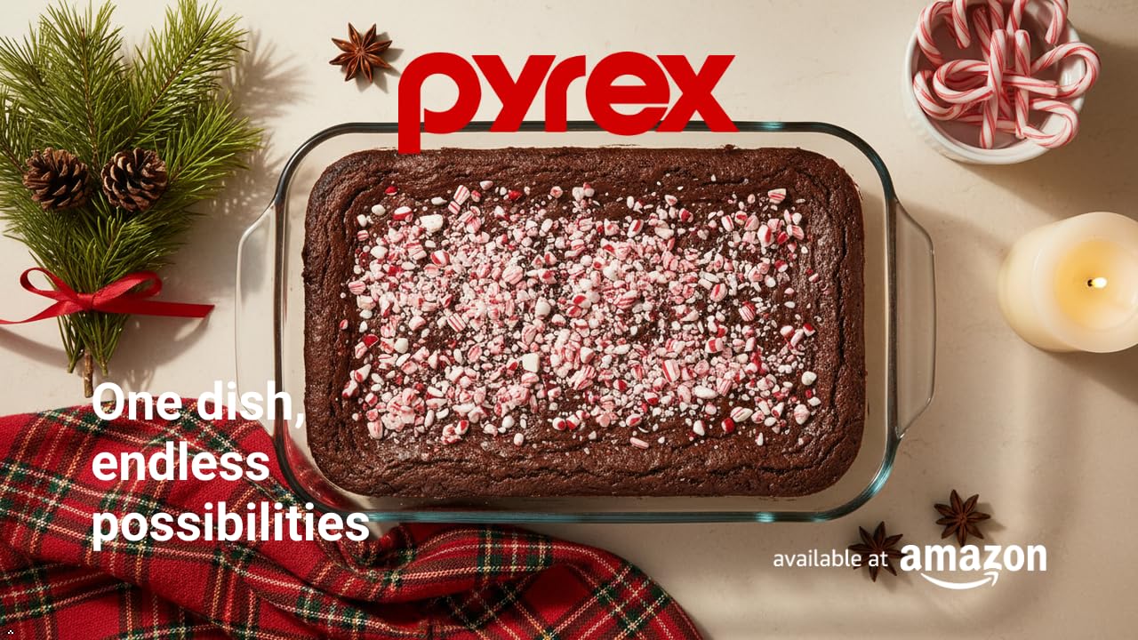 Bandeja Pyrex 234 Basicos: perfecta para lasañas y gratinados.