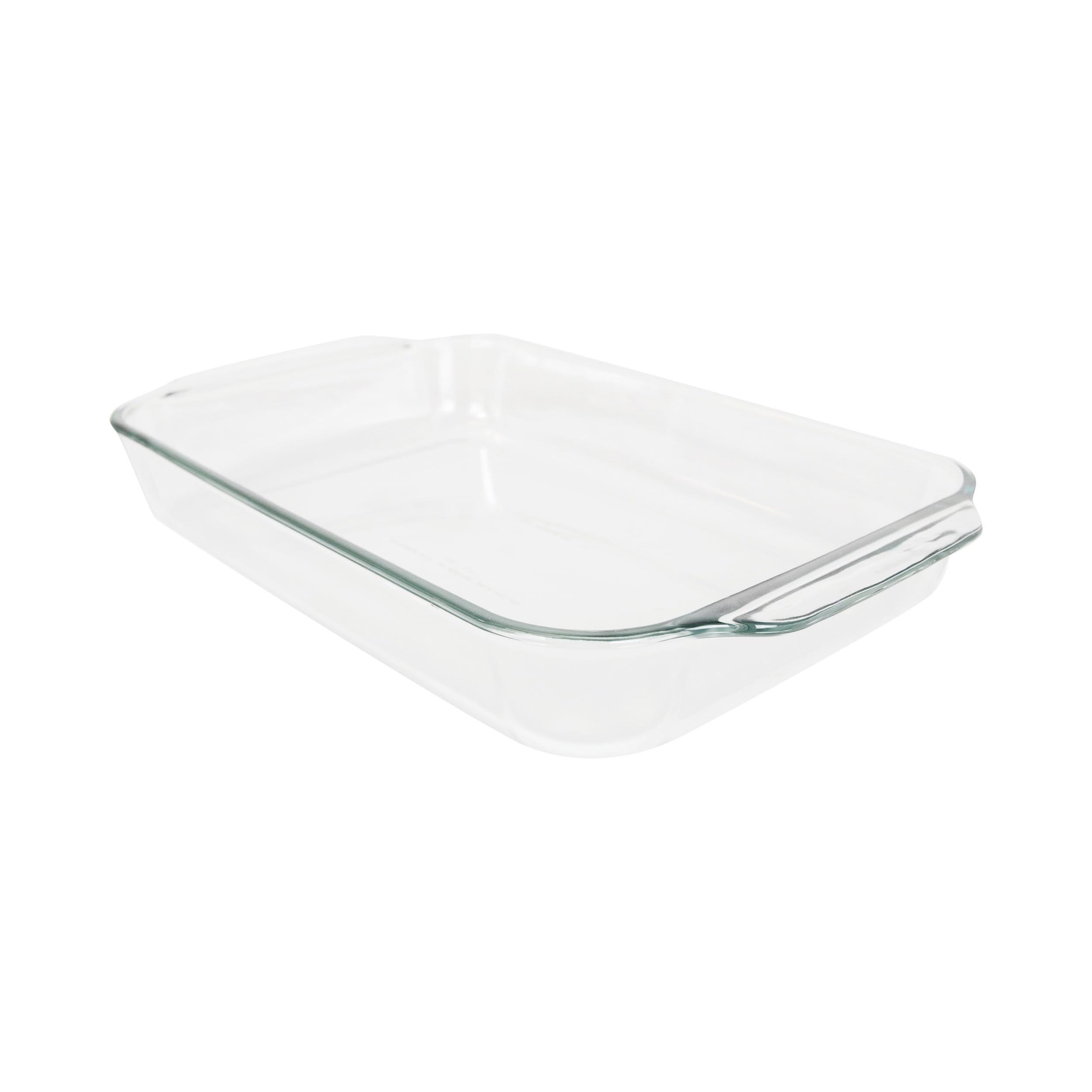 Pyrex 234 Basicos: bandeja de vidrio claro para ver la cocción.