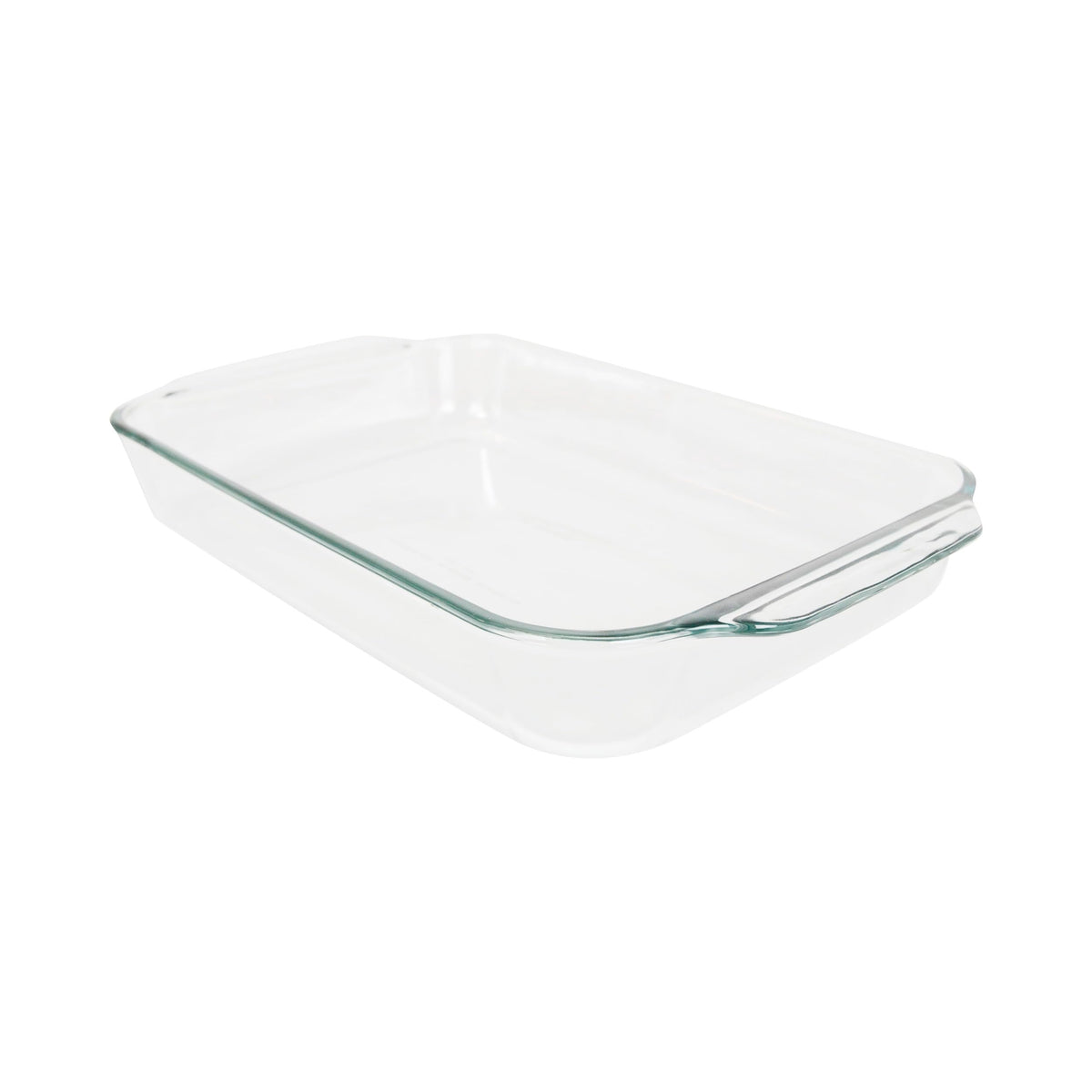 Pyrex 234 Basicos: bandeja de vidrio claro para ver la cocción.